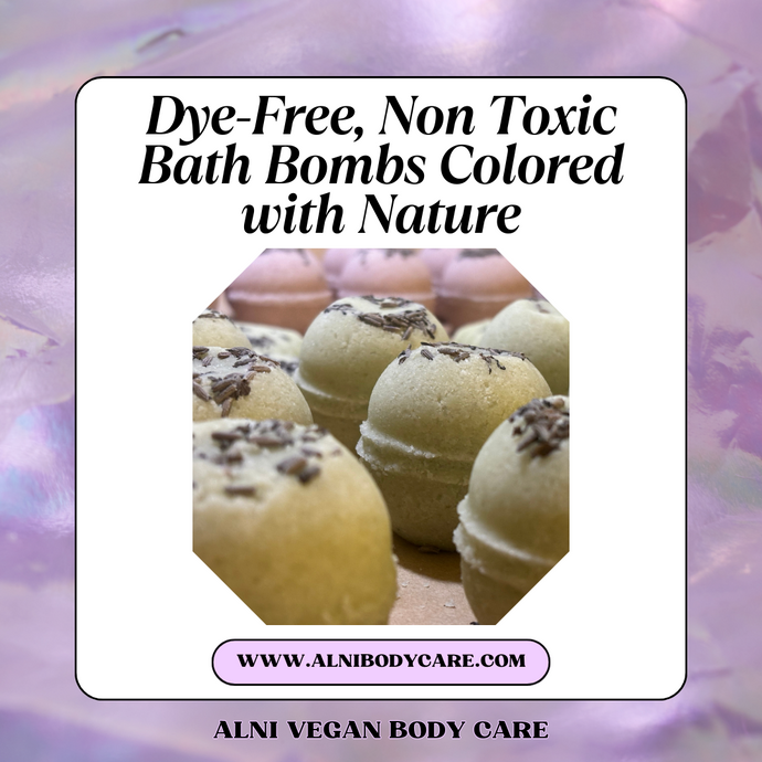 Dye-Free, Non-Toxic Bath Bombs, Kid Safe!