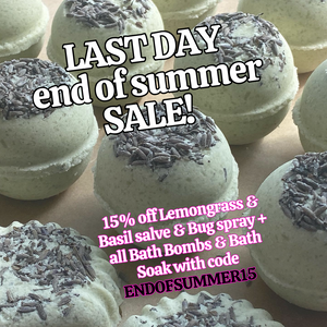 End of Summer Sale!