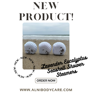 *NEW* Lavender Eucalyptus Seashell-Shaped Shower Steamers