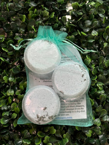 Lavender Eucalyptus "Calming, Refreshing" blend Aromatherapy Shower Steamers with Menthol 3-Pack