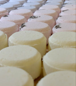 6-Pack Shower Steamer Variety Mix: 2x Lavender Eucalyptus; 2x Patchouli; 2x Yuzu Grapefruit Citrus