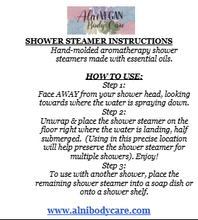 *NEW* Delaware "Coastal Collection" Shower Steamers Variety Mix 3-Pack Gift Set