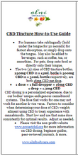 Unflavored Vegan CBD Tincture - CBD Oil - 250mg CBD 15mL Bottle