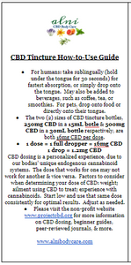 Unflavored Vegan CBD Tincture - CBD Oil - 250mg CBD 15mL Bottle