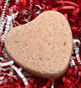 Valentines Day Heart Bath Bomb 4oz 200mg