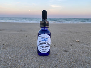 Unflavored Vegan CBD Tincture - CBD Oil - 500mg CBD 30mL Bottle